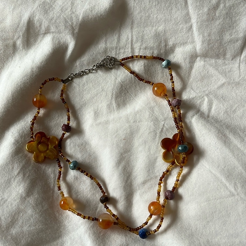 Flower necklace